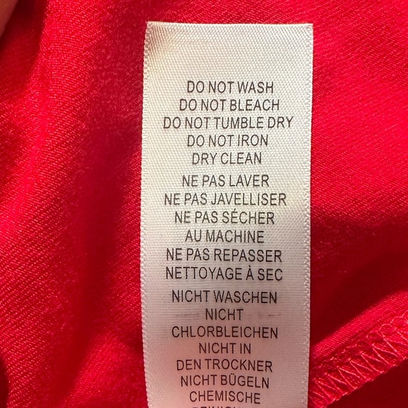 Adrianna Papell size 4 red wrap dress - Picture 7 of 8